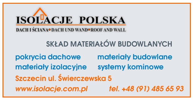 Isolacje Polska skład budowlany Szczecin